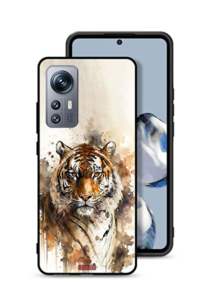 Tolwak غطاء حماية لهاتف Xiaomi 12S بنقشة الفهد التجريدي