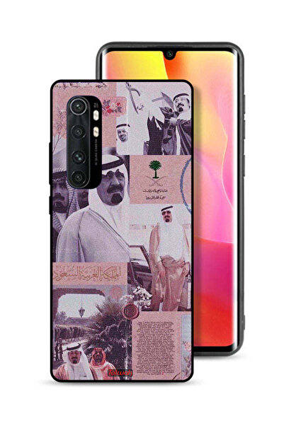 Tolwak غطاء حماية لهاتف شاومي مي نوت 10 لايت، ملصق الملك عبد الله العتيق