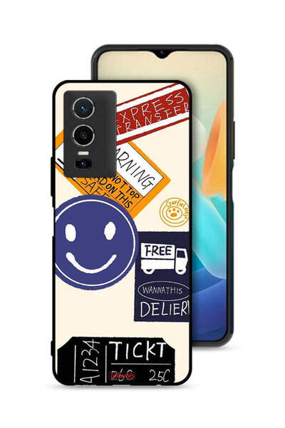 Tolwak Vivo Y76 5G Protective Case Cover Free Express Transfer Sticker