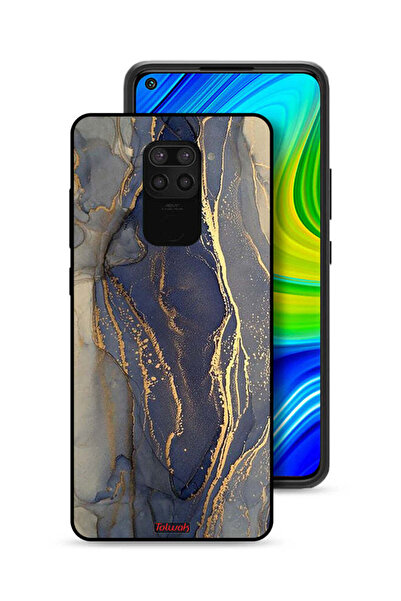 Tolwak غطاء حماية لهاتف شاومي ريدمي نوت 9 بنمط رخامي لامع