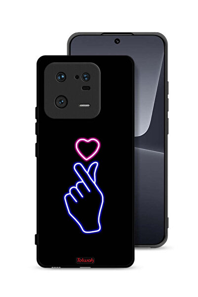 Tolwak غطاء حماية لهاتف شاومي 13 برو بنقشة قلب سناب