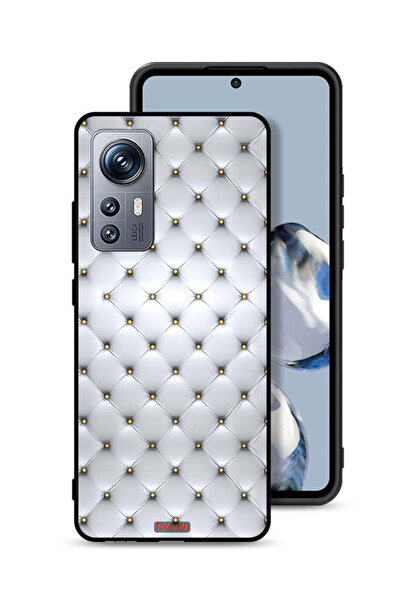 Tolwak غطاء حماية لهاتف Xiaomi 12S مطبوع عليه دبابيس على القماش