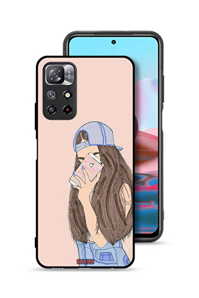 Tolwak غطاء حماية لهاتف شاومي ريدمي نوت 11 4G لالتقاط صور سيلفي