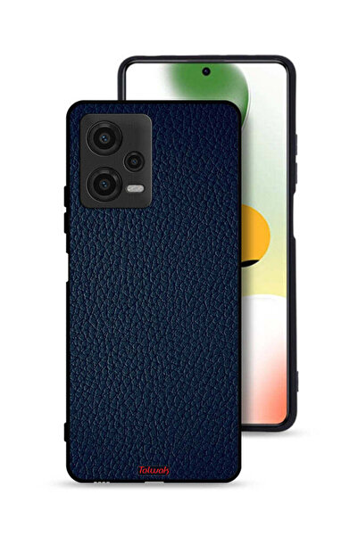 Tolwak غطاء حماية جلدي بنمط لهاتف Xiaomi Poco X5