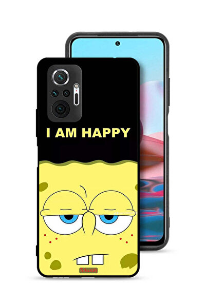 Tolwak غطاء حماية لهاتف شاومي ريدمي نوت 10 برو 4G - أنا سعيد