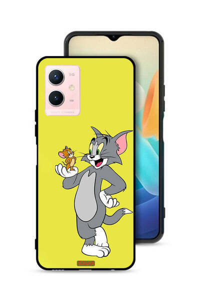 Tolwak غطاء حماية لهاتف Vivo Y33s 5G بتصميم توم وجيري