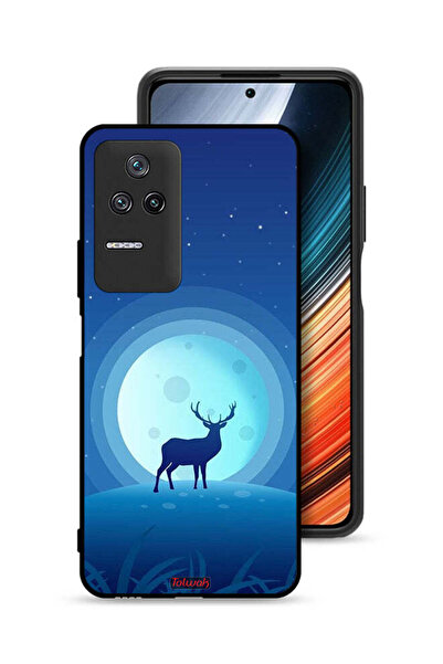 Tolwak غطاء حماية شاومي ريدمي K40S بتصميم غزال