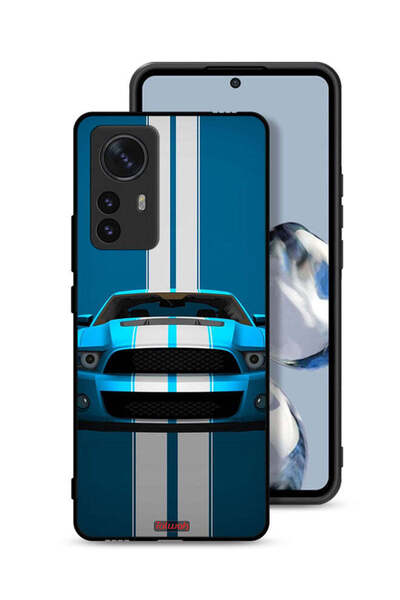 Tolwak Xiaomi 12 Protective Case Cover Car Abstract Art