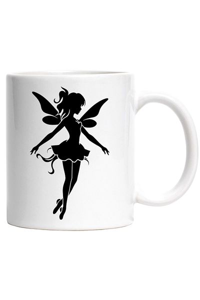 INOVATIX Personalized white mug, a fairy from fairy tales - spell, INOVATIX®. 330ml