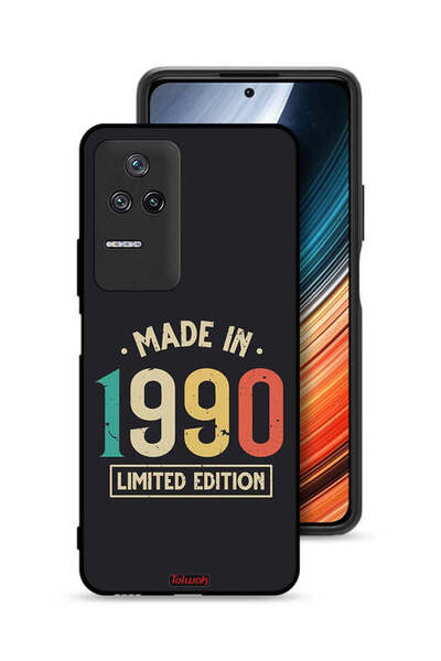 Tolwak غطاء حماية لهاتف Xiaomi Poco F4، إصدار محدود، صنع عام 1990