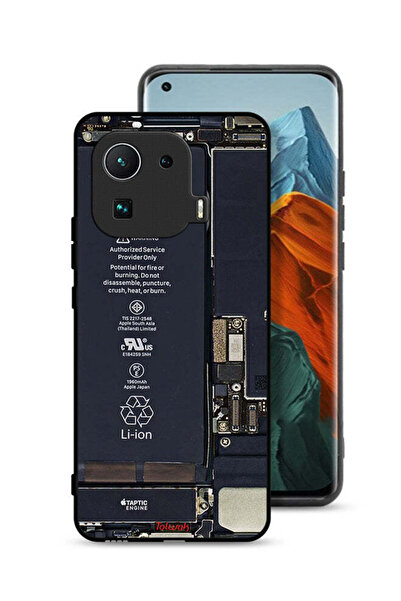 Tolwak Xiaomi Mi 11 Pro Protective Case Cover Phone Circuit Pattern