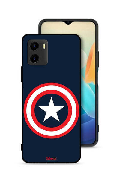 Tolwak غطاء حماية لجهاز كابتن أمريكا من فيفو Y15s