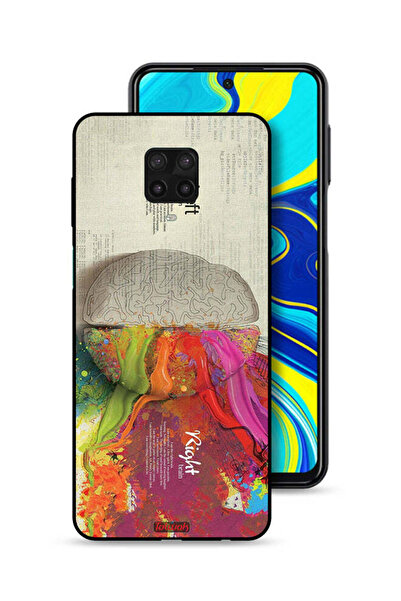 Tolwak غطاء حماية لهاتف شاومي ريدمي نوت 9S - عمل فني تجريدي لعلم الدماغ