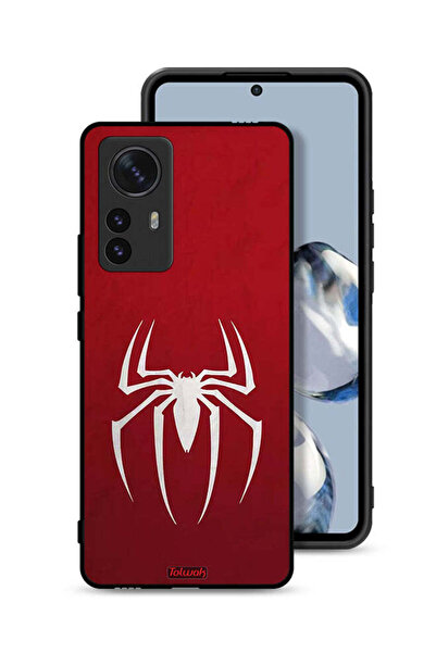 Tolwak غطاء حماية لهاتف Xiaomi 12X بتصميم أيقونة العنكبوت