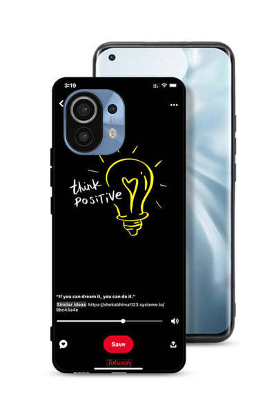 Tolwak غطاء حماية لهاتف شاومي مي 11 - فكر بإيجابية