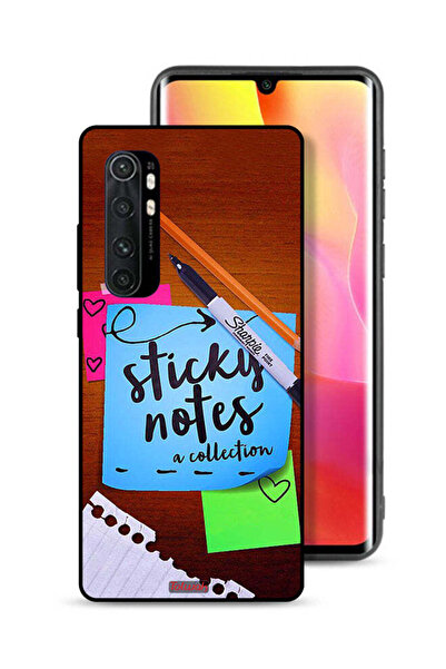 Tolwak Xiaomi Mi Note 10 Lite Protective Case Cover Sticky Notes