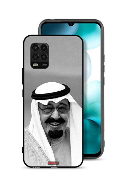 Tolwak غطاء حماية لهاتف شاومي مي 10 لايت 5G صورة الملك عبد الله مبتسمًا