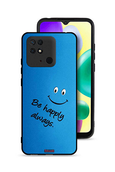 Tolwak غطاء حماية لهاتف شاومي ريدمي 10 سي - كن سعيدًا دائمًا