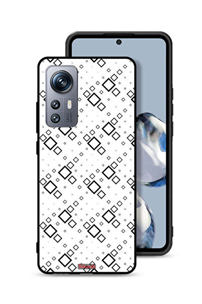 Tolwak Xiaomi 12S Protective Case Cover Square Abstract Digital Art