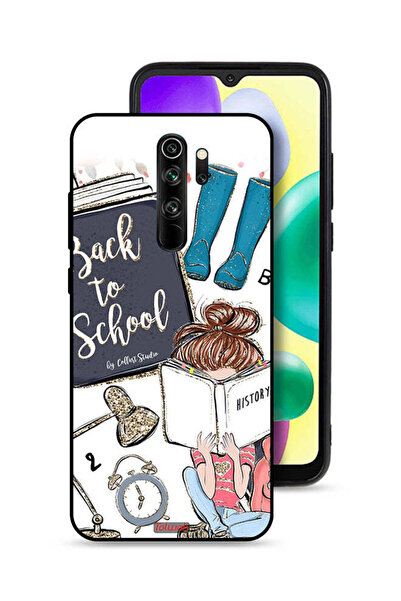 Tolwak غطاء حماية شاومي ريدمي نوت 8 برو - فتاة مدرسية تقرأ التاريخ