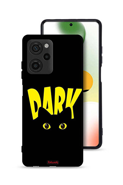 Tolwak غطاء حماية شاومي بوكو X5 برو - قطة داكنة