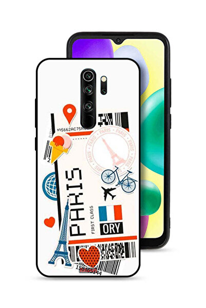 Tolwak غطاء حماية لهاتف شاومي ريدمي نوت 8 برو - ملصق باريس