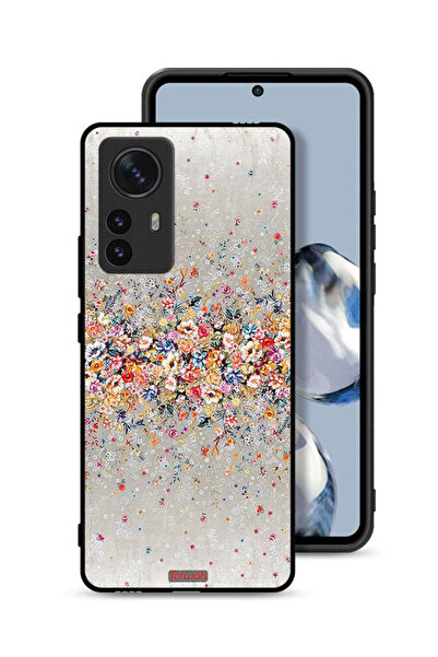 Tolwak غطاء حماية Xiaomi 12X بتصميم زهور صغيرة وفن تجريدي