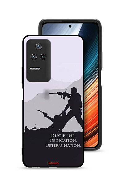 Tolwak Xiaomi Poco F4 Protective Case Cover Discipline Dedication Determination