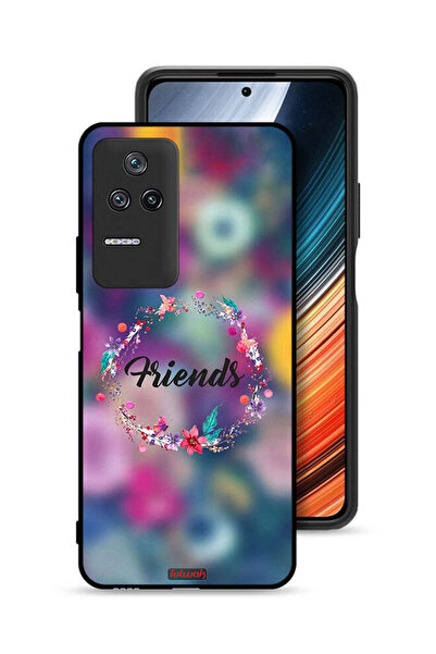 Tolwak غطاء حماية شاومي ريدمي K50 بتصميم خاتم أصدقاء الزهور