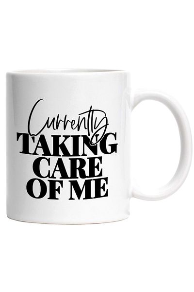 INOVATIX Personalized white mug, for those who take care of themselves - perfect arrangement, INOVATIX®. 330ml