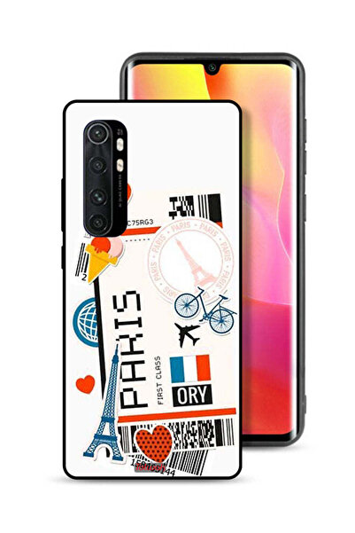 Tolwak غطاء حماية لهاتف شاومي مي نوت 10 لايت - ملصق باريس