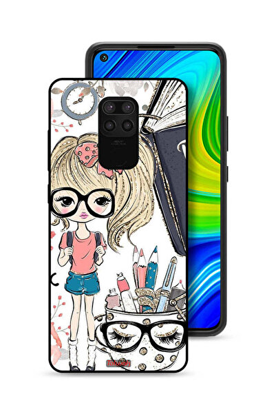 Tolwak غطاء حماية لهاتف شاومي ريدمي نوت 9 بتصميم فتاة وحيد القرن