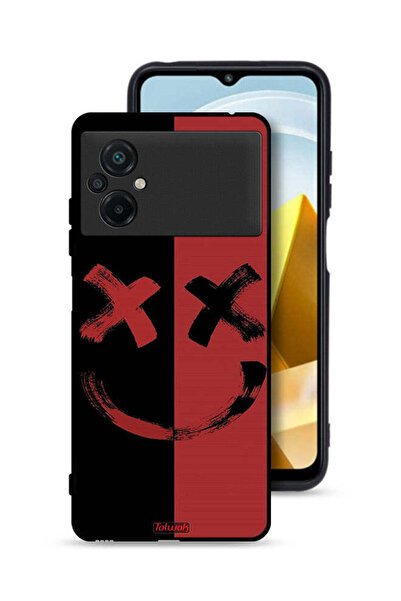 Tolwak غطاء حماية لهاتف Xiaomi Poco M5 4G بنمط مارشميلو الفني
