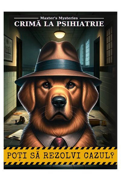 Maxter’s Mysteries Detective and Investigation Game – Maxter's Mysteries: Psychiatric Murder, Realistic Crime Case