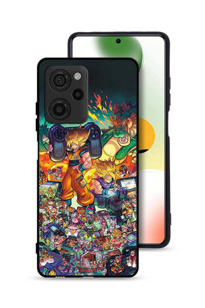 Tolwak غطاء حماية لهاتف Xiaomi Poco X5 Pro برسومات فنية للاعب