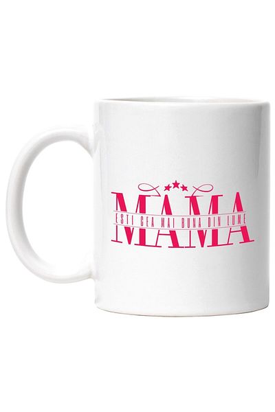INOVATIX Personalized white mug, MAMA - The Best in the World, INOVATIX®. 330ml