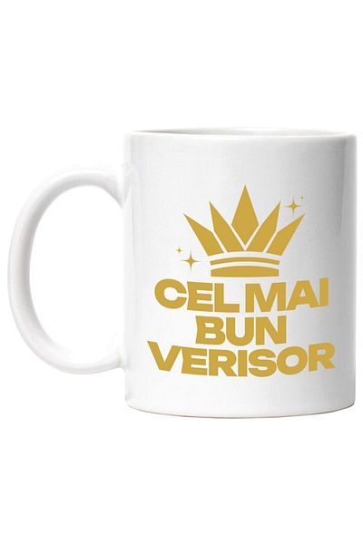 INOVATIX Personalized white mug, Royal Crown Best Cousin Family, INOVATIX®. 330ml