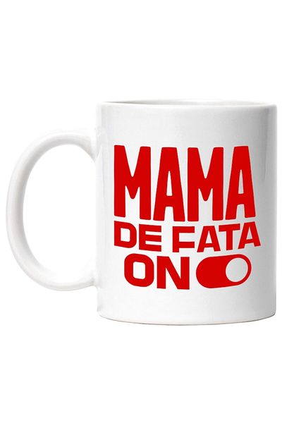 INOVATIX Personalized white mug, Button OF ON Love Mother Daughter Family Love, INOVATIX®. 330ml
