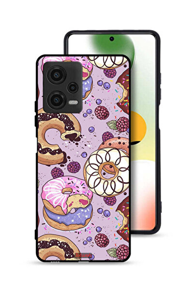 Tolwak غطاء حماية لهاتف Xiaomi Poco X5 برسومات دونات فنية