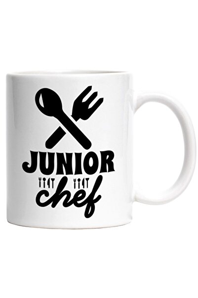 INOVATIX Cana alba personalizata, pentru bucatarii juniori - tacamuri, INOVAT...