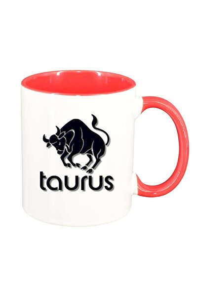 INOVATIX Cana alba personalizata, Zodie, interior rosu, D151, INOVATIX®. 330ml