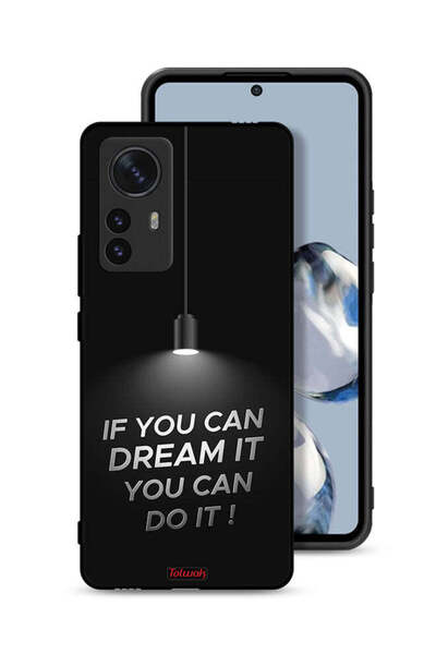 Tolwak غطاء حماية لهاتف Xiaomi 12 إذا كنت تستطيع أن تحلم به، يمكنك أن تفعله