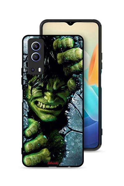 Tolwak غطاء حماية Vivo Y72 5G بتصميم هالك المذهل
