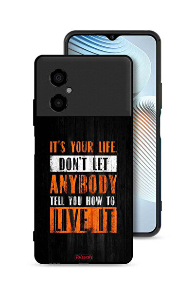 Tolwak Xiaomi Poco M4 5G Protective Case Cover Its Your Life
