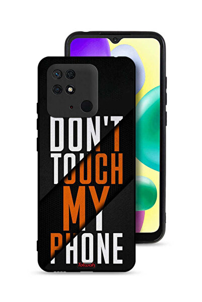 Tolwak Xiaomi Redmi 10C Protective Case Cover Do Not Touch My Phone