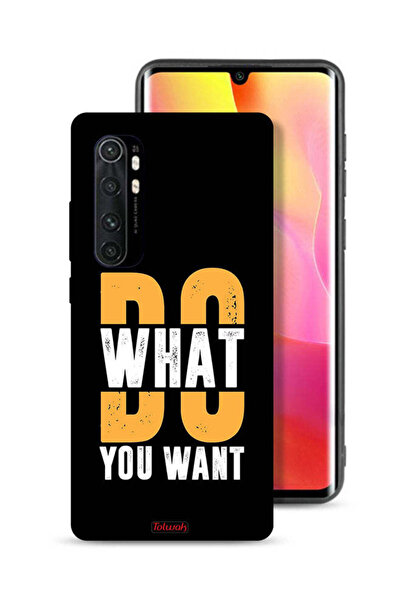 Tolwak غطاء حماية لهاتف شاومي مي نوت 10 لايت افعل ما تريد