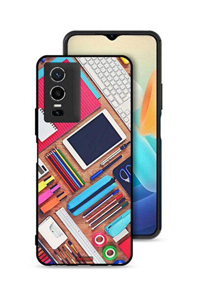 Tolwak غطاء حماية لهاتف Vivo Y76 5G بتصميم فتاة هوبي ديسك