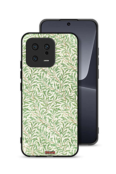 Tolwak غطاء حماية لهاتف شاومي 13 بنمط غصن الصفصاف الشهير