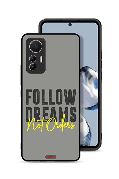 Tolwak غطاء حماية لهاتف شاومي 12 لايت - اتبع الأحلام وليس الأوامر