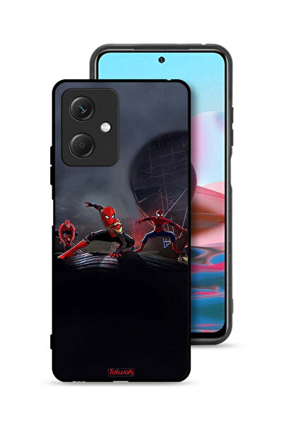 Tolwak Xiaomi Redmi Note 12 Protective Case Cover Three Spiders